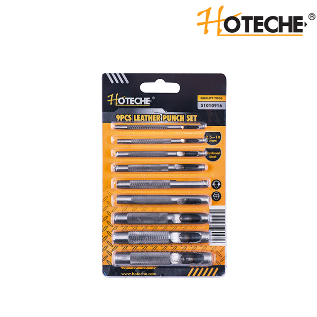 ENSEMBLE DE POINÇONNAGE CREUX 9PCS
