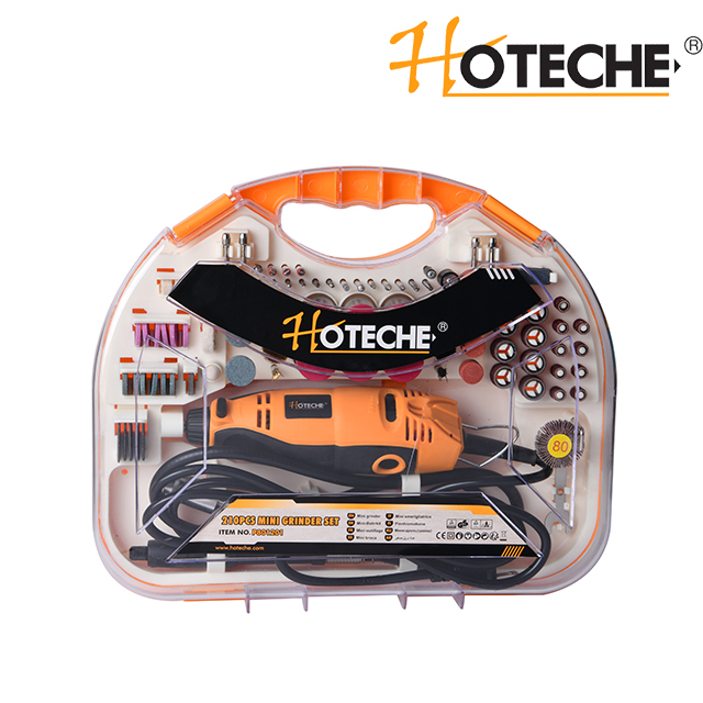 210Pcs Mini ensemble de broyeur