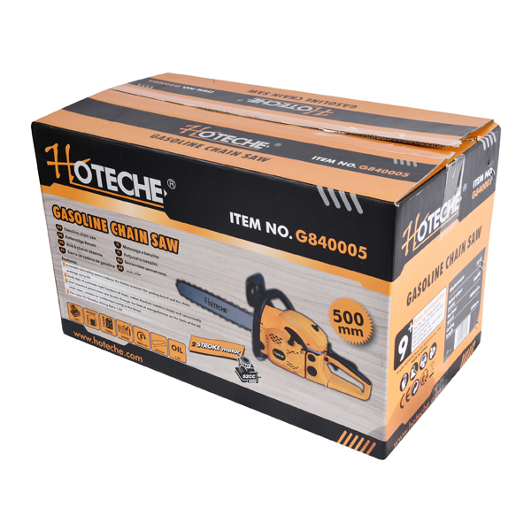 SCIE À CHAÎNE À ESSENCE 500MM (20 '') 52CC