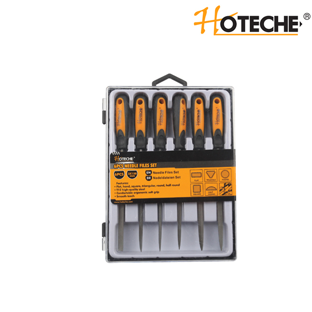 ENSEMBLE DE FICHIERS AIGUILLES 6PCS