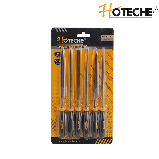 ENSEMBLE DE FICHIERS AIGUILLES 6PCS