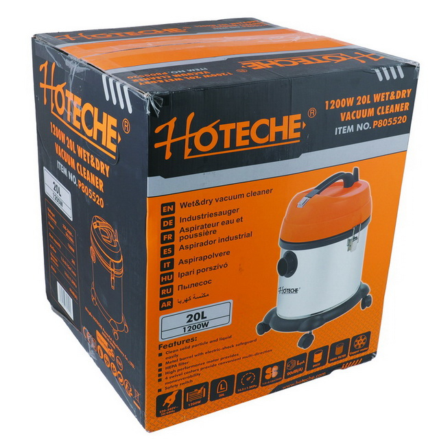 Aspirateur sec et humide 20L 1200W