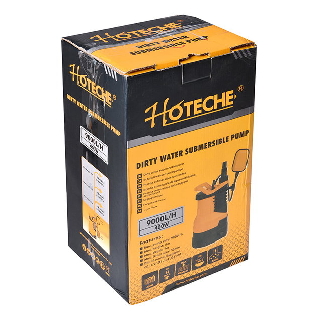 POMPE SUBMERSIBLE D'EAU SALÉE 400W