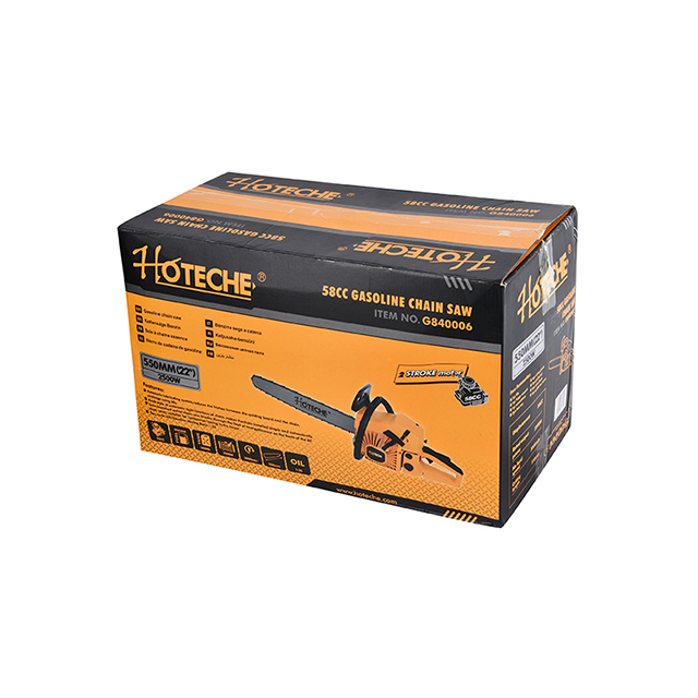 SCIE À CHAÎNE À ESSENCE 550MM (22 ") 58CC