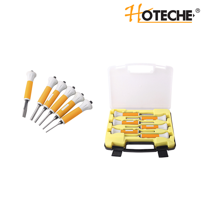 ENSEMBLE DE CISEAUX ET POINÇONS FROIDS 6PCS