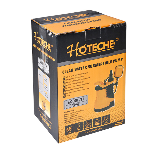 POMPE SUBMERSIBLE D'EAU PROPRE 250W